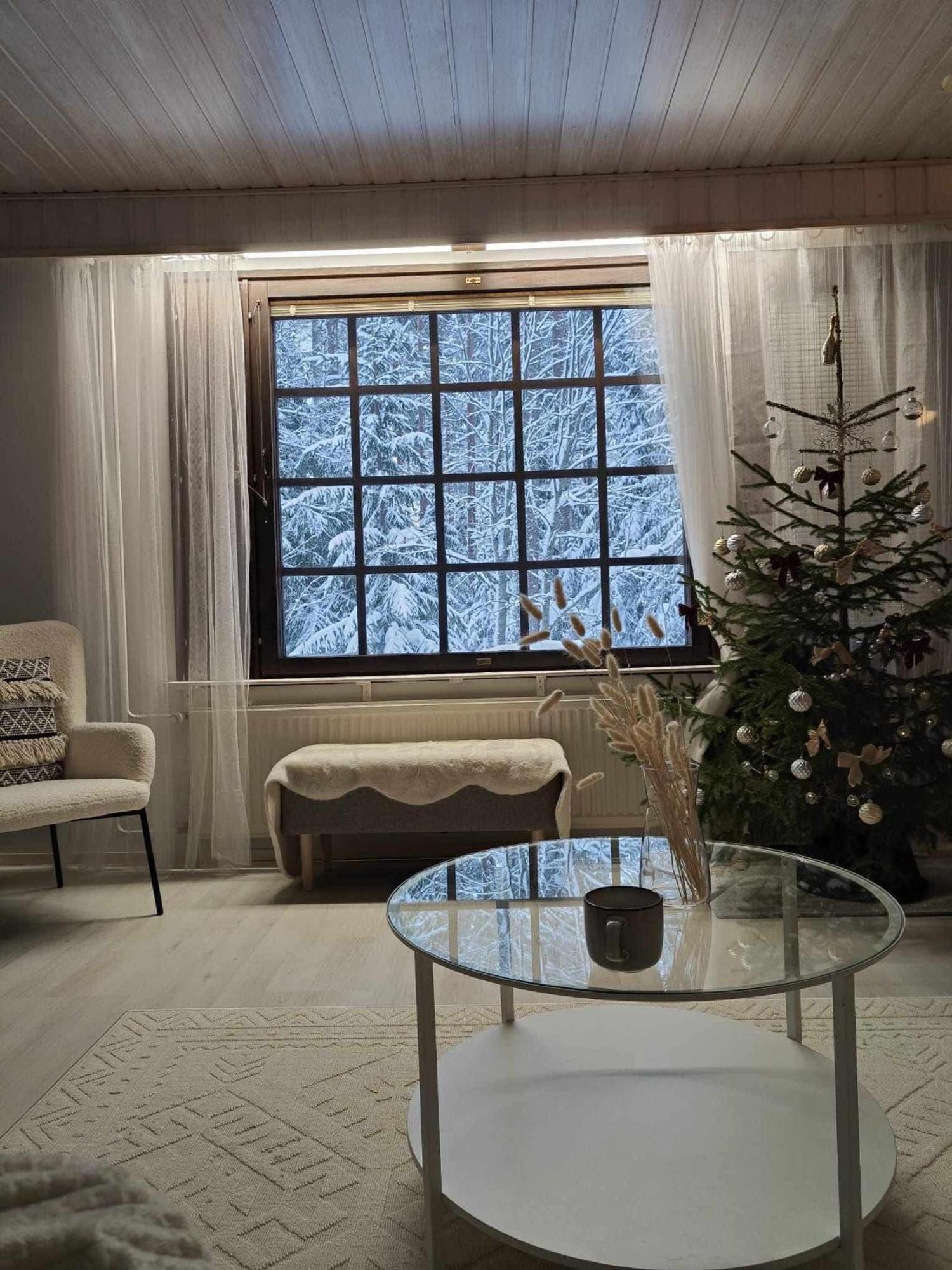 Cozy Forest Retreat In Kuopio - Perfect For Families Work Trips מראה חיצוני תמונה
